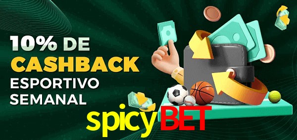 10% de bônus de cashback na spicybet